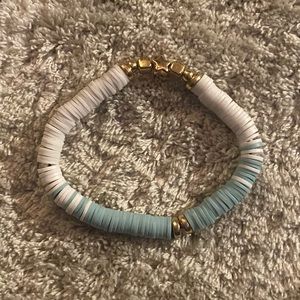 Hand made Gold-white bracelet